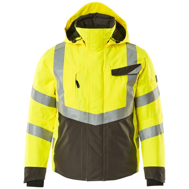 Mascot Hastings Winterjacke Größe 3XL, hi-vis gelb/dunkelanthrazit