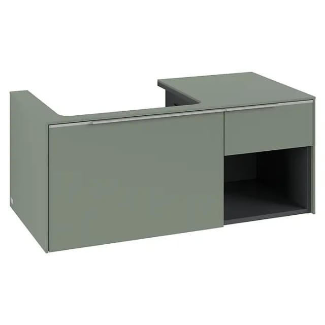 V&B Waschtischunterschrank Beck. li Subway 3.0 100,1x42,25x51,6cm, o LE/Gr AL g, s gre.