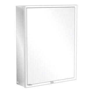 V&B Spiegelschrank MY VIEW NOW 60x75x16,8cm, Anschl R, LED, 1 T, m Sen.