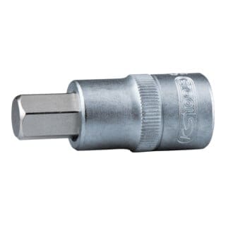 KS Tools 3/4" Bit-Stecknuss Innensechskant, kurz, 22 mm