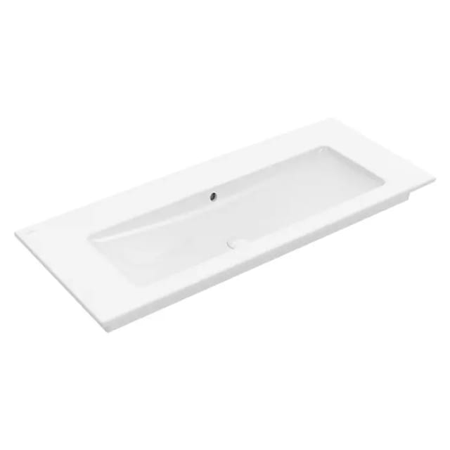 V&B Möbelwaschtisch VENTICELLO 100x50cm, o. HL, mit Überlauf, weiß