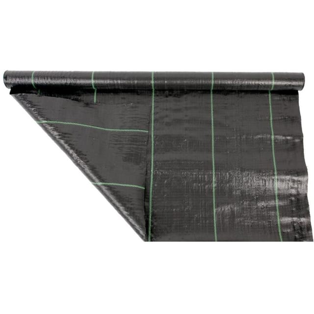 floraworld Unkrautabwehrgewebe 1x10m 100 g schwarz