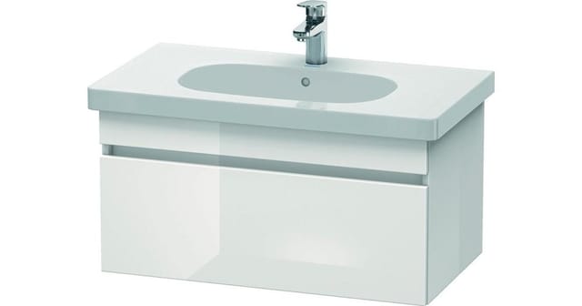 Duravit Waschtischunterschrank DuraStyle 80x45,3cm, ba matt/we ma, 1 Ausz., wandhängend