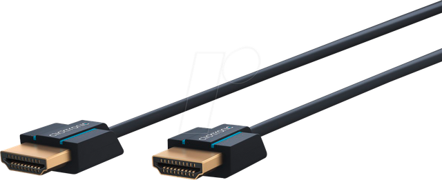 Clicktronic HDMI Kabel HighSpeed 0, 50m, Ethernet 70701