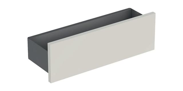 Geberit Ablage Smyle Square 45x14,8x14,3cm, sandgrau hochglanz