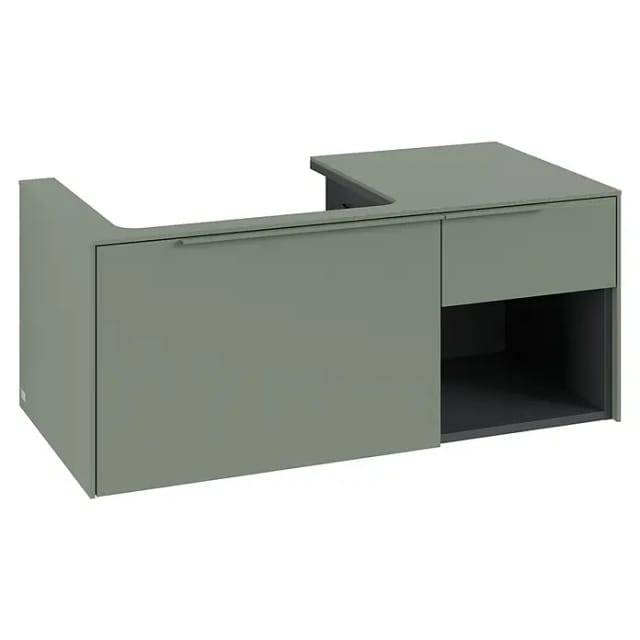 V&B Waschtischunterschrank Beck. li Subway 3.0 100,1x42,25x51,6cm, o LE/Gr mon., s gre.