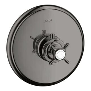 hansgrohe Fertigmontageset Axor Montreux UP-THM, m Kreuz, polished black chrome