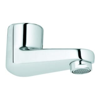 Grohe Gussauslauf 13268 chrom L 77mm, schwenkb. und arretierbar, chrom