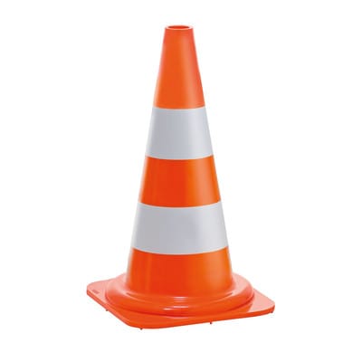 WEMAS Verkehrsleitkegel PVC orange 500 mm