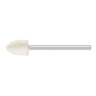 PFERD TOOLS mittelharte Filzpolierstifte Spitzkegelform Ø 8x12 mm Schaft-Ø 3 mm