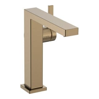 hansgrohe Einhebel-Waschtischarmatur Tecturis E F A 157mm, m Pus-Op-Abl, brush. bron