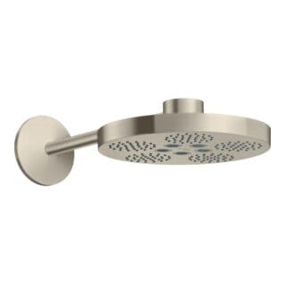hansgrohe Kopfbrause Axor One mit Brausearm, 2jet, brushed nickel