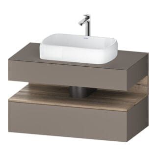 Duravit Waschtischunterschrank Qatego 100x55x60cm, E Ma/Ba m, Pl, Nischenb