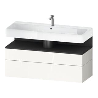 Duravit Waschtischunterschrank Qatego 119x47x59cm, gra m/we g, 1 Kast, m B