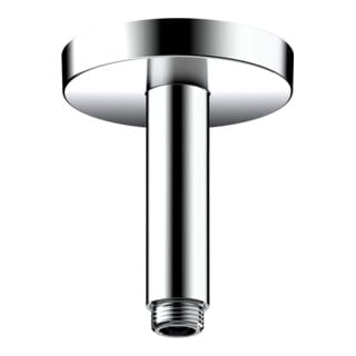 hansgrohe Deckenanschluss Axor 100mm, rund, Edelstahl-Optik
