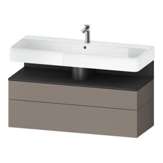 Duravit Waschtischunterschrank Qatego 119x47x59cm, gra m/ba m, 1 Kast, m B