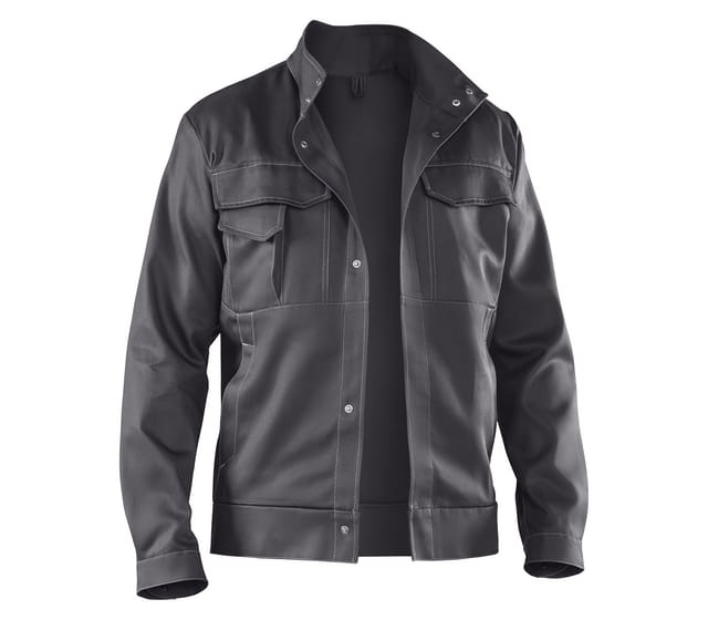 Kübler ORGANiQ Jacke 1248 anthrazit Größe 56
