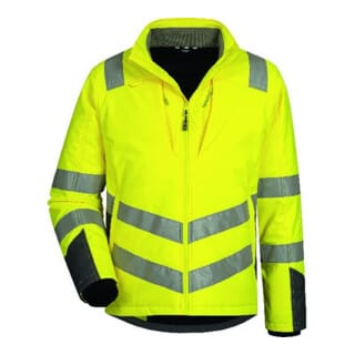 Warn-Steppjacke, Eberlin, gelb, Gr. 3XL