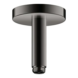 hansgrohe Deckenanschluss Axor 100mm, rund, polished black chrome