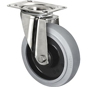 Cascoo Lenkrolle Ø 125 Mm Serie R4e2 Rollenlager Edelstahl