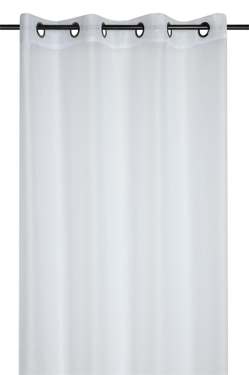 Linwood Vorhang 140x260 Weiß Glänzend