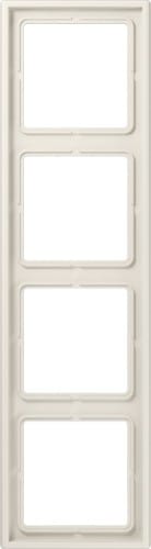 Jung Rahmen 4-fach ws waage/senkrecht LS 984 W