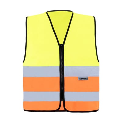 Korntex Warnweste Cologne gelb/orange Gr. XL