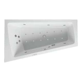 Duravit Whirlwanne Paiova 170x100cm, Combi P, EB-Vers, 1 RS L, we.
