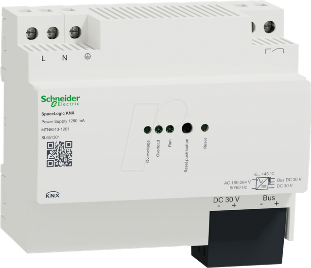 Schneider Electric Spannungsversorgung SpaceLogicKNX,1280mA MTN6513-1201