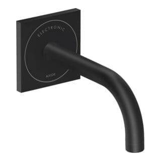 hansgrohe Elektronischer Waschtischmischer Axor Uno UP, Ausladung 165mm, mattschwarz