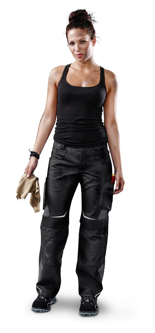 Kübler Pulsschlag Hose 2124 schwarz/anthrazit Größe 52