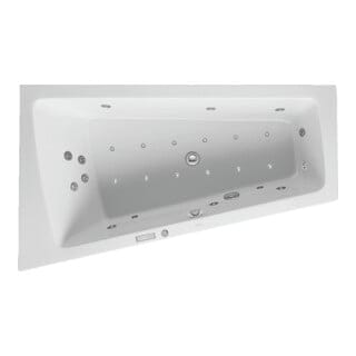 Duravit Whirlwanne Paiova 170x100cm, Combi E, EB-Vers, 1 RS L, we.