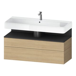 Duravit Waschtischunterschrank Qatego 119x47x59cm, gra m/E N, 1 Kast, m B