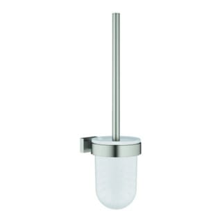 Grohe WC-Bürstengarnitur Essentials Cube Wandmont., verd. Befestigung, supersteel