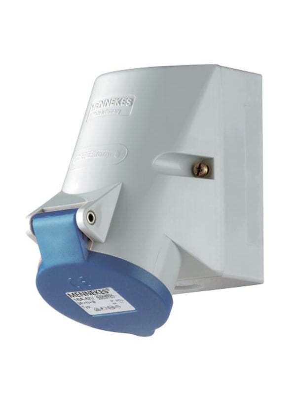 Mennekes Wanddose TwinContact 16A, 3p, 6h, 230V, IP44 1720