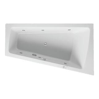 Duravit Whirlwanne Paiova 170x100cm, Jet, EB-Version, 1 RS re, we.