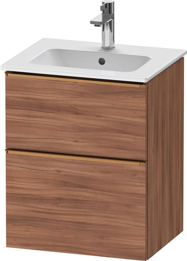 Duravit Waschtischunterschrank D-Neo 51x40,2cm, 1 Kast, 1 A, wd, b geb/Nu Nat