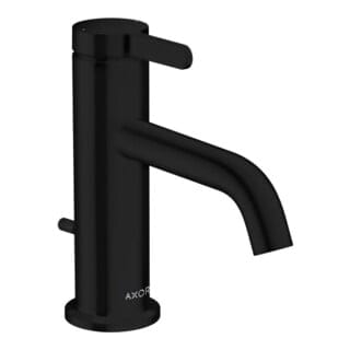 hansgrohe Waschtisch-Einhebelmischer 70 Axor One Ausl. 130mm, m Zugst.Abl.Gar., matt-sw