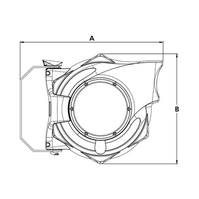 Riegler Schlauchaufroller, Wasser, PVC-Schlauch Durchmesser 13,5 x 9,5, Länge 14 m
