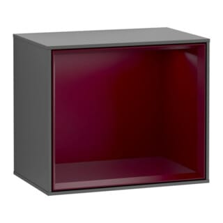 V&B Regalmodul Wandbeleuchtung Finion 41,8x35,6x27cm, Reg Peo m, Anthrac. matt