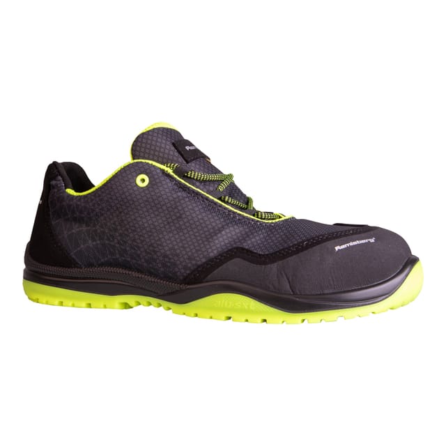 Hase ESD-Sicherheitshalbschuhe Acapulco anthrazit-gelb, Größe 48