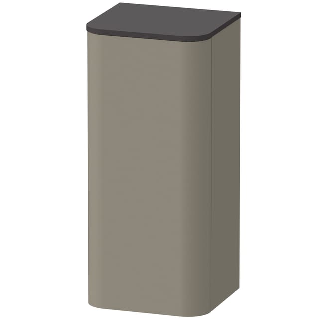 Duravit Halbhochschrank Happy D.2 Plus 40x36x88cm, 1 T, T. li, steingrau s-matt