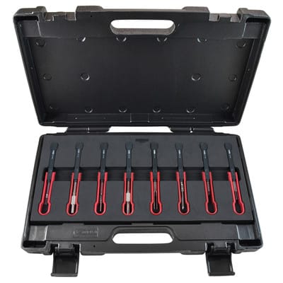 KS Tools NKW-Entriegelungswerkzeug-Satz für die gängigsten Verbindungen, 8-tlg.