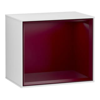 V&B Regalmodul Wandbeleuchtung Finion 41,8x35,6x27cm, Reg Peo m, wh. m lacquer