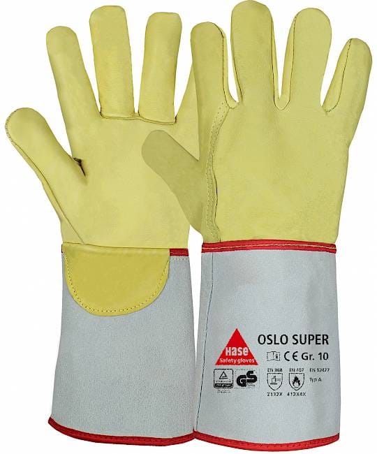 Hase Oslo Super Schweißerhandschuh aus Rindnarbenleder Größe 12