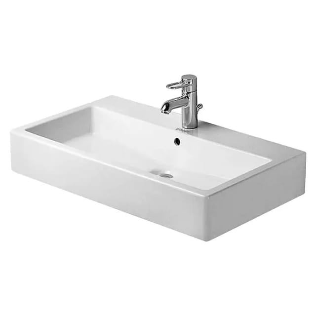 Duravit Möbelwaschtisch Vero 80x47cm, we, geschli., m HL, ÜL, HLB