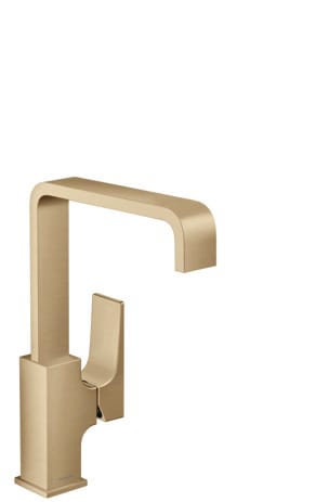 hansgrohe Waschtisch-Einhebelmischer 230 Metropol m HG, Pus-Op-Abl, A 165mm, brush. bron