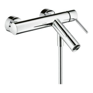 hansgrohe Wannen-Einhebelmischer Axor Starck AP, Ausl. 200mm, mit Pin-Griff, chrom