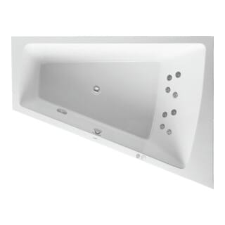 Duravit Whirlwanne Paiova 170x130cm, Jet, EB-Version, 1 RS re, we.