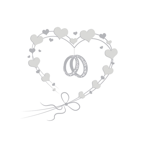 Hochzeitsservietten Mit Silbernen Eheringen, 33 X 33 Cm, 1 Packung
